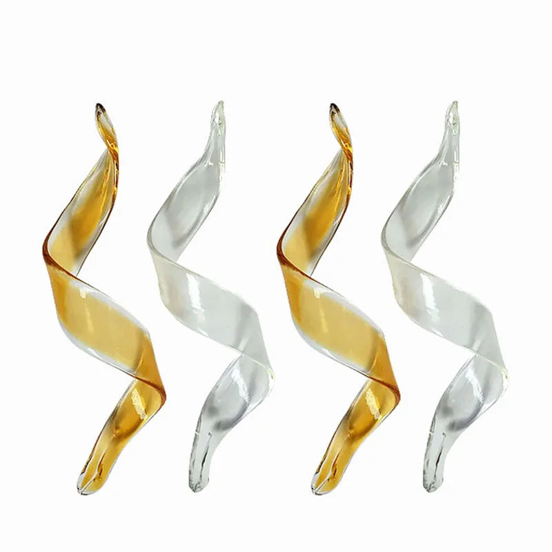 Luxury Glass Stair Chandelier for Villa & Hotel Lobby