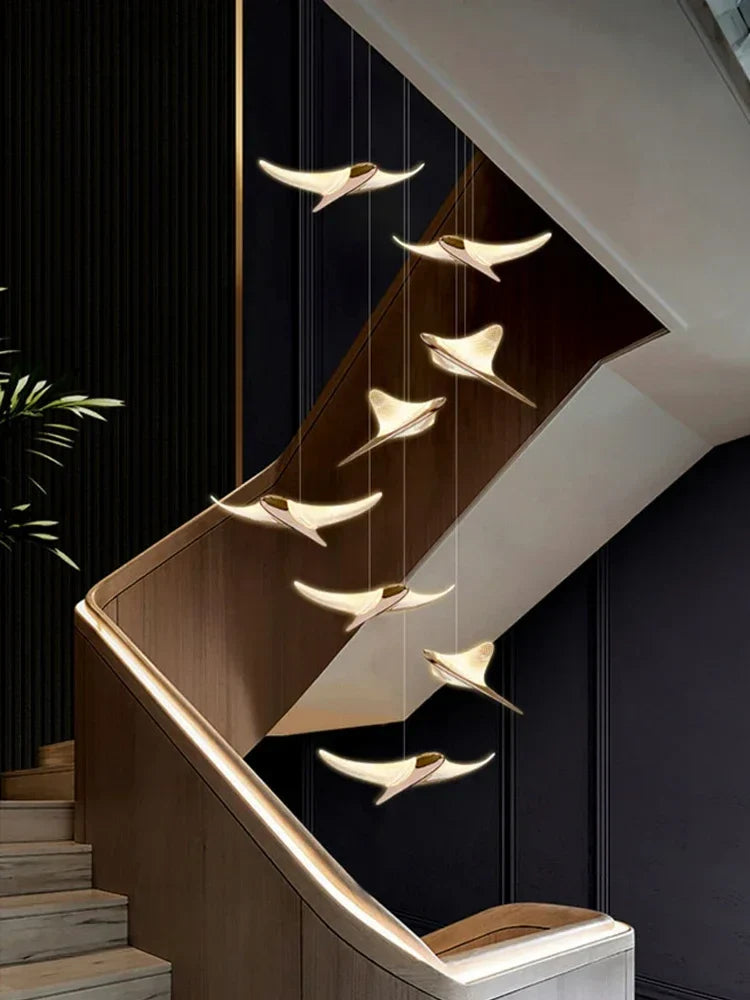 Ocean Dolphin Pendant Chandelier