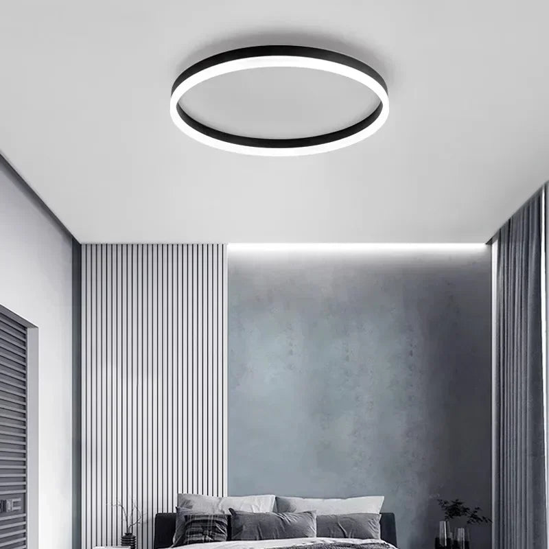 Modern Round Bedroom LED Ceiling Light for Living Room Study, Home Decor Lighting