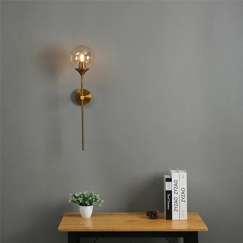 Nordic Modern LED Wall Lamp for Living Room and Bedroom