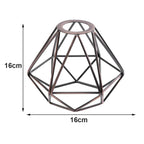 Geometric Metal Light Cage Cover Pendant Lampshade