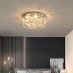 Modern Crystal Gold LED Chandelier for Luxurious Living Room Decor