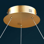 Nordic K9 Crystal Round LED Chandelier for Home, Hotel, & Office