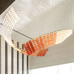 Acrylic Chandelier Lights Modern Minimalism Design Customized Home Lighting