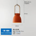 Nordic Wooden Pendant Light E27 Hanging Lamp for Interior Bedroom Kitchen Dining