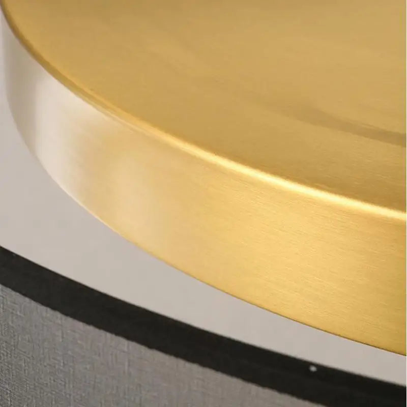 Nordic Minimalist Ceiling Lamp Black Gold LED Study Creative Room Decor