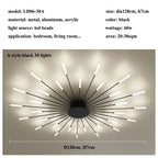 Modern LED Ceiling Chandelier for Home Lighting and Bedroom Luster