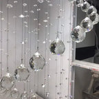 Spiral K9 Crystal LED Chandelier for Living Room Bedroom Hotel Hall