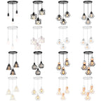 Wrought Iron Caged Pendant Light for Industrial Style Decor