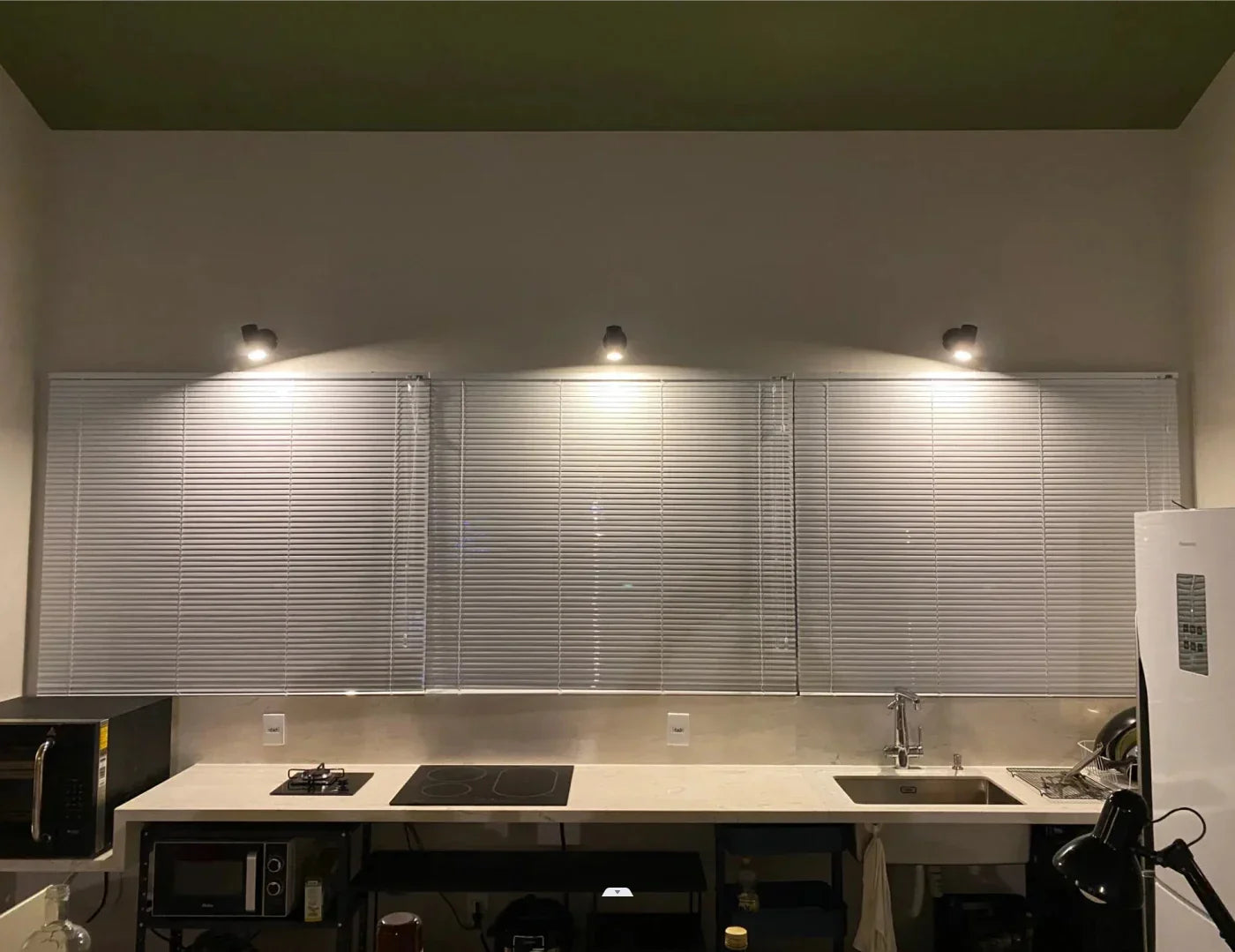 Nordic Bedroom Wall Sconce Lamp Rotating Spotlight in Gold Black