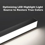 Modern Minimalist LED Ceiling Strip Lights for Living Room, Kitchen, Bedroom