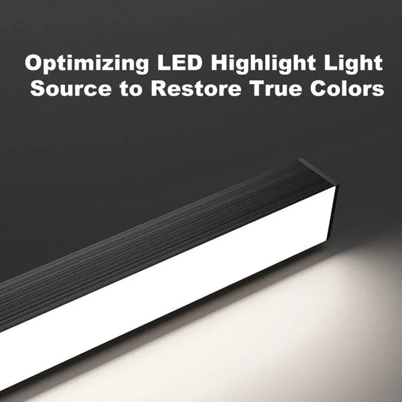 Modern Minimalist LED Ceiling Strip Lights for Living Room, Kitchen, Bedroom