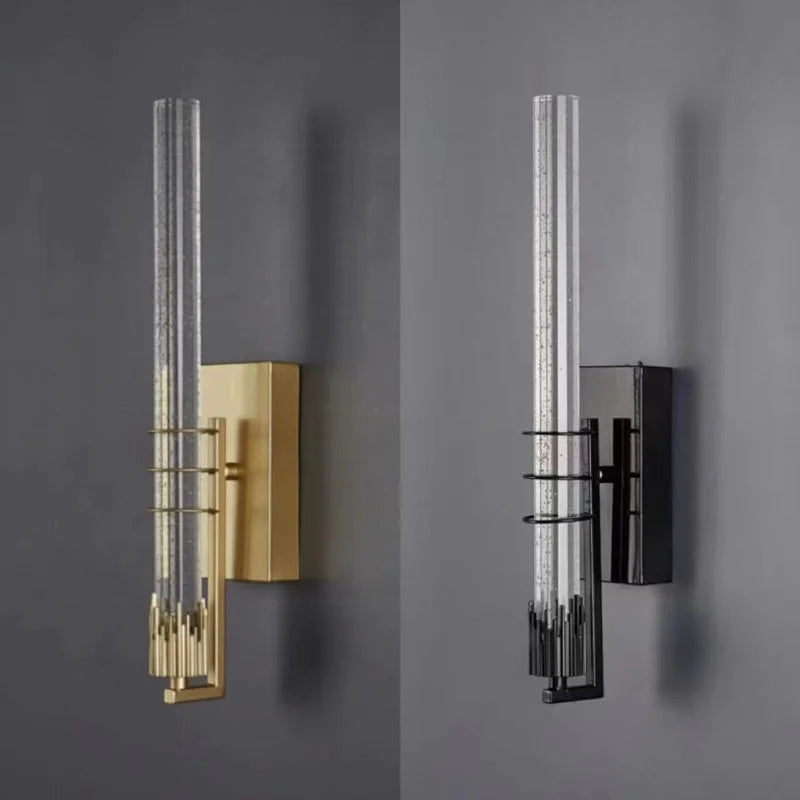 Crystal LED Wall Sconce: Modern Decorative Lighting for Corridor, Bedroom, and Living Room