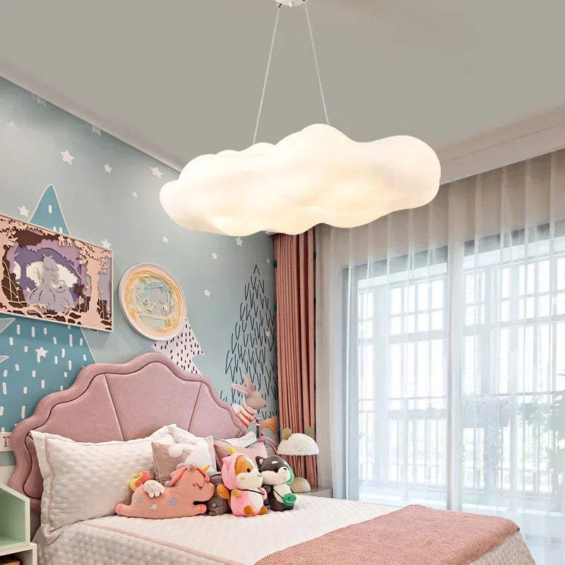Acrylic Cloud LED Ceiling Chandelier for Living Room and Bedroom