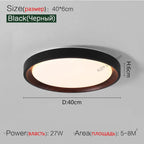 Modern Nordic Italian Minimalist LED Ceiling Lamps for Luxurious Master Bedroom