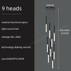 Minimalist Pendant Chandelier Ceiling Light for Living Room Stair Modern 2023