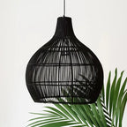 Rattan Weave Chandelier | Handmade Nordic Pastoral Style LED Decor Light