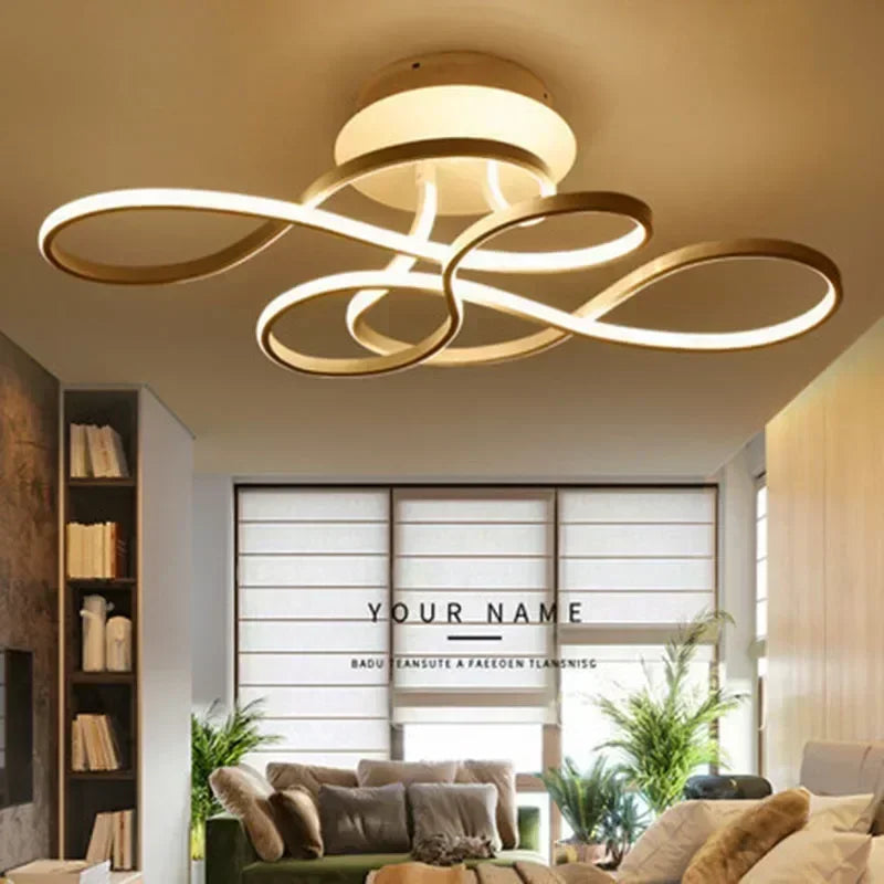 LED Chandelier Modern Ceiling Lamp for Living Dining Bedroom Home Lighting