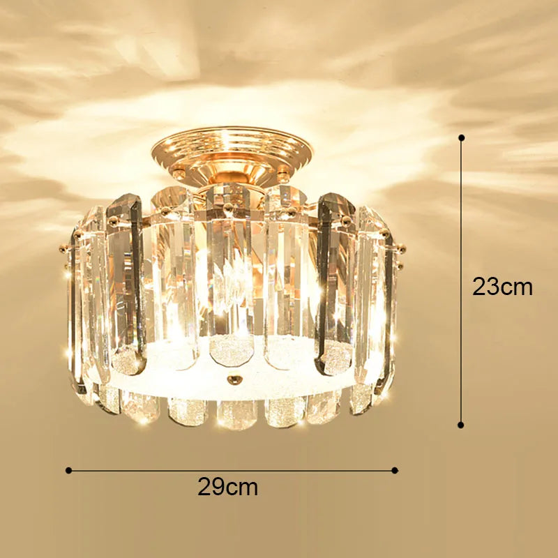 Crystal LED Ceiling Chandelier for Home Decor