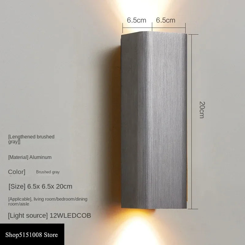 LED Indoor Wall Lamp for Corridor Bedroom Lighting Decor Sconce