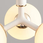 Nordic Glass Ball LED Pendant Lights for Home Decor Chandelier & Hanging Fixture