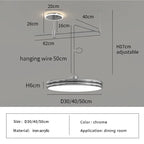 Nordic Swinging Arm LED Pendant Lights for Dining Table by Afralia™