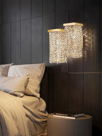 Modern Luxury Crystal Pendant Chandelier for Dining Room and Bar