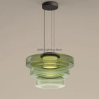 Glass Chandelier LED Pendant Lights Modern Home Decor