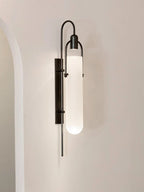 Glass LED Wall Lamp: Modern Interior Lighting for Bedroom, Corridor & Indoor Spaces