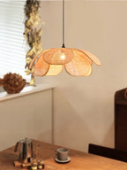Wabi Sabi Rattan LED Pendant Lights for Cozy Spaces