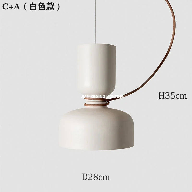 Designer Iron Chandelier LED Pendant Light for Indoor Decor