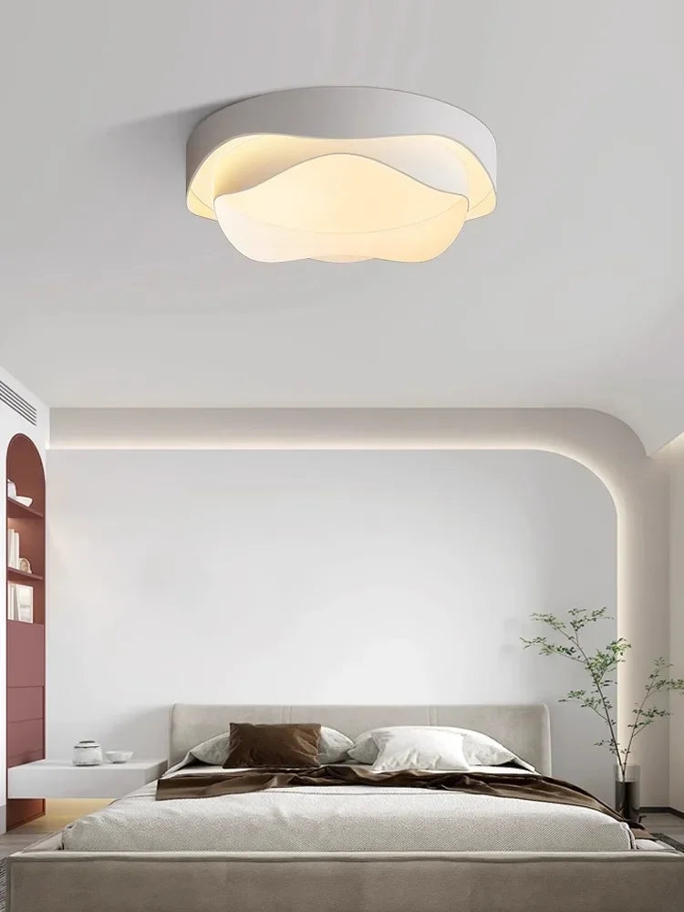 Nordic Flowers Art LED Ceiling Lamp for Minimalist Decor