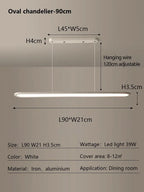 Round LED Ceiling Lamp - Modern Minimalist Dimmable Lighting Fixtures