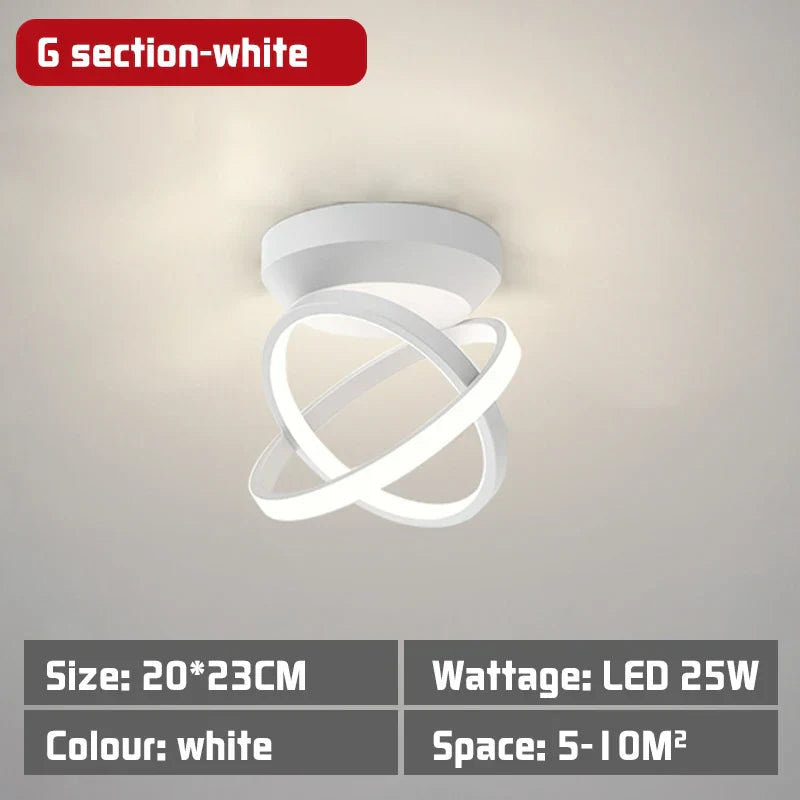 Minimalist Nordic LED Wall Lamp for Balcony, Corridor, and Cloakroom
