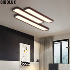 LED Ceiling Lights: Modern Nordic Kitchen Study Living Room Dimmable Remote Control