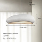 Nordic Wabi-Sabi LED Pendant Lights for Home Decor and Dining Room