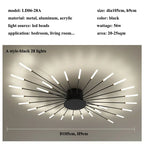 Modern LED Ceiling Chandelier for Home Lighting and Bedroom Luster