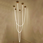 Silicone LED Pendant Lamp for Dining Table Island Kitchen Loft Villa