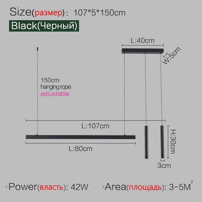 Luxury Chandeliers: Modern Minimalist Office & Bar Lights, Italian Style