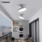 Modern Round Chrome LED Ceiling Light for Various Rooms