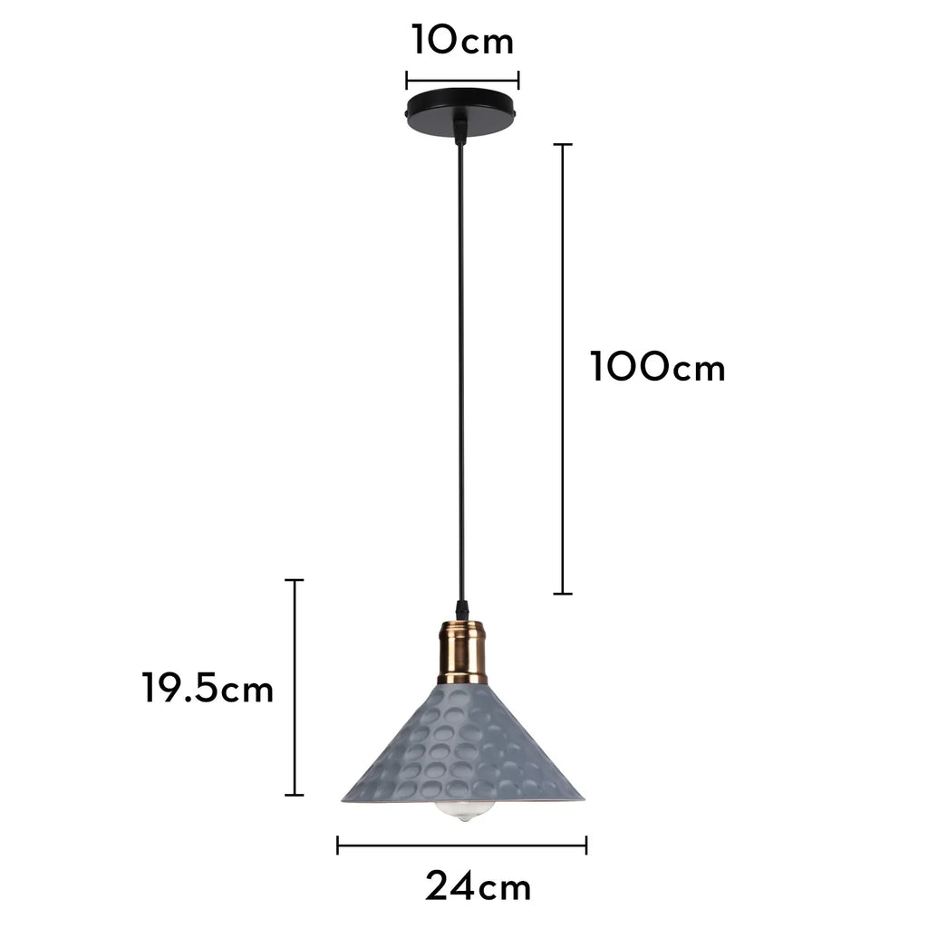 Retro Chandelier Pendant Light | Industrial E27 Fixture for Modern Living Room