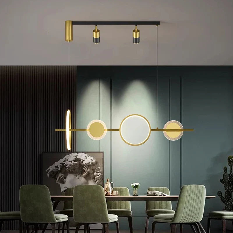 Modern LED Pendant Chandeliers for Living and Dining Room Lighting