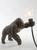 Nordic King Kong Resin Floor Lamp: Modern, Customizable LED Animal Light