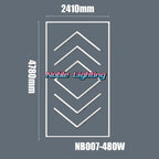 Hexagon LED Ceiling Light for Home Garage and Commercial Systems