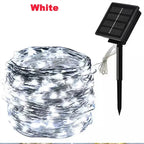 Solar Festoon LED Fairy Lights for Outdoor Decoration