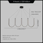Modern Chandelier LED Pendant Light for Home Decor Living Room