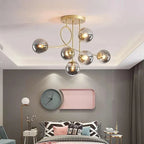 Magic Bean Glass LED Chandelier - Nordic Modern Minimalist Luxury Ceiling Lamps