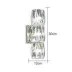 Crystal High-End Wall Lamp for Luxury Living Room, Bedroom, Villa Lighting