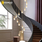 Crystal Staircase Chandelier for Luxe Home Decor