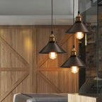 Retro Industrial Pendant Ceiling Lamp E27 LED Chandelier Loft Light for Home Living Room